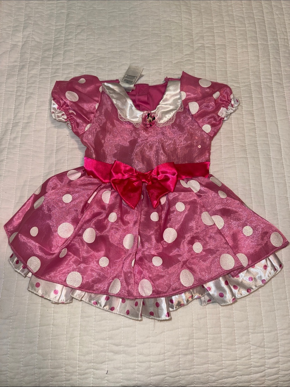 GUC Disney Minnie Mouse Pink Polka-Dot Halloween Costume Size 18-24 months